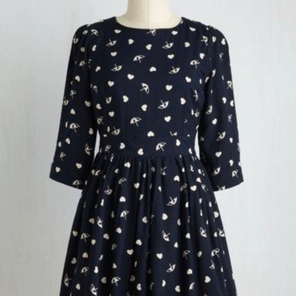Kling Rainfalling for You Dress EUC Size XS